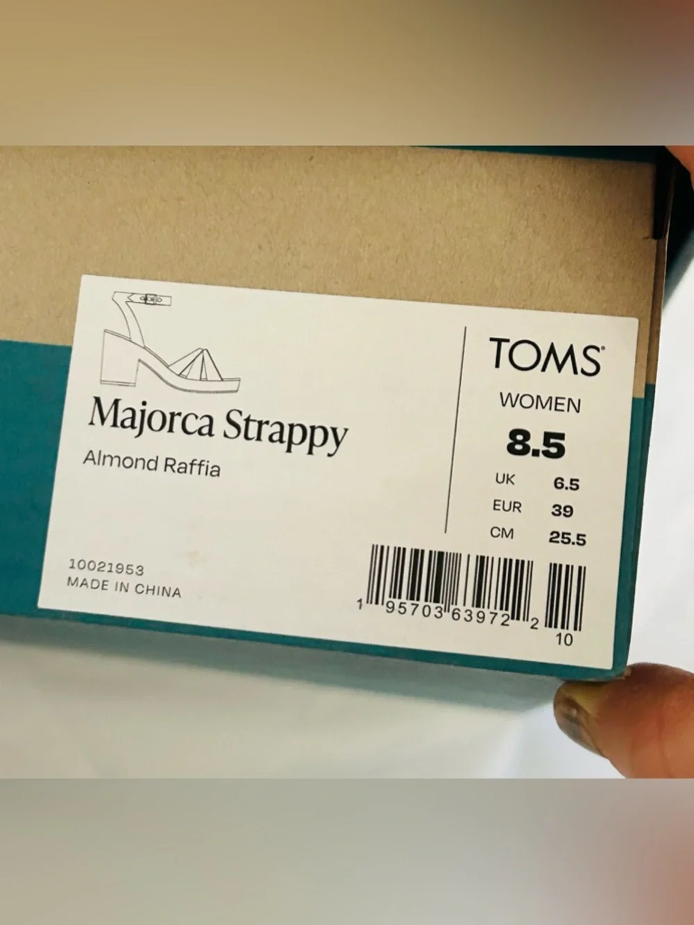Toms woven platform